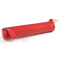 Quo Vadis - Trousse - Ronde - Satiny - 17x3,5 cm - Cuir pleine fleur de vachette - 1 compartiment(s)