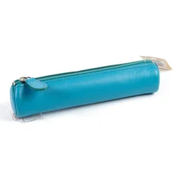 Quo Vadis - Trousse - Ronde - Satiny - 17x3,5 cm - Cuir pleine fleur de vachette - 1 compartiment(s)