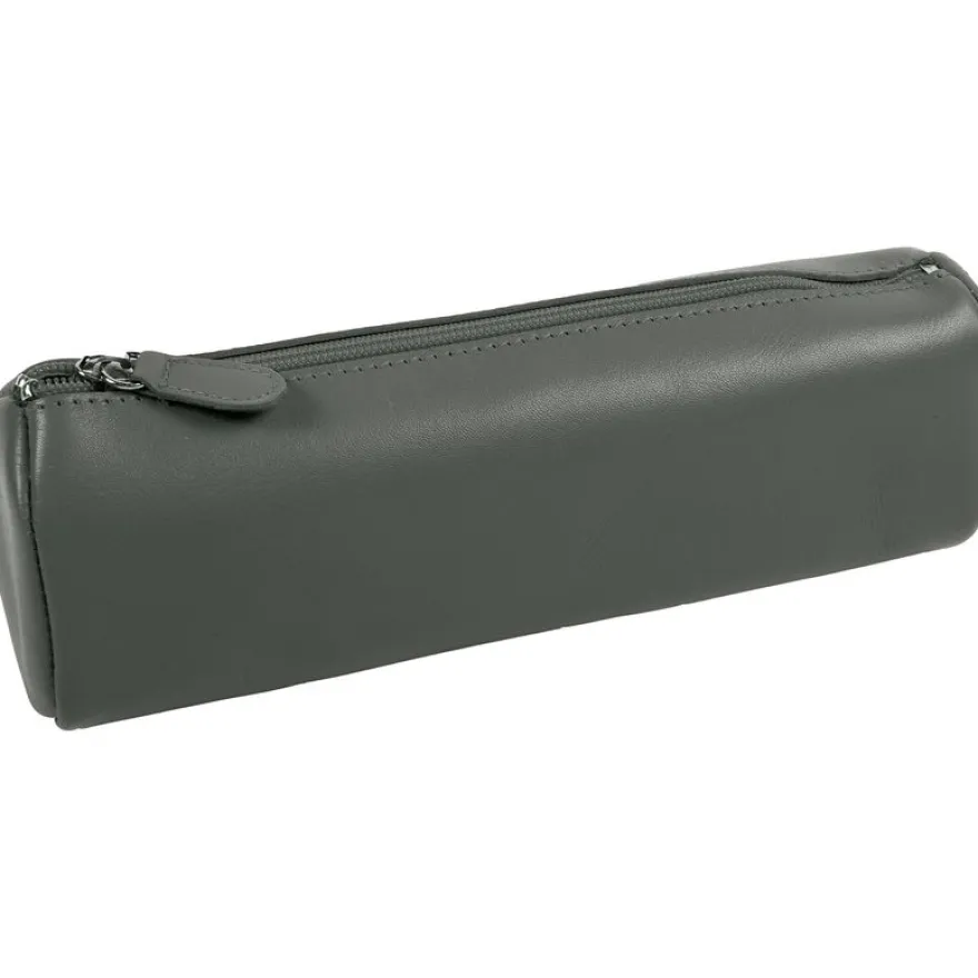 Quo Vadis - Trousse - Trapèze - Satiny - 22x06x8,5 cm - Cuir pleine fleur de vachette - 1 compartiment(s)