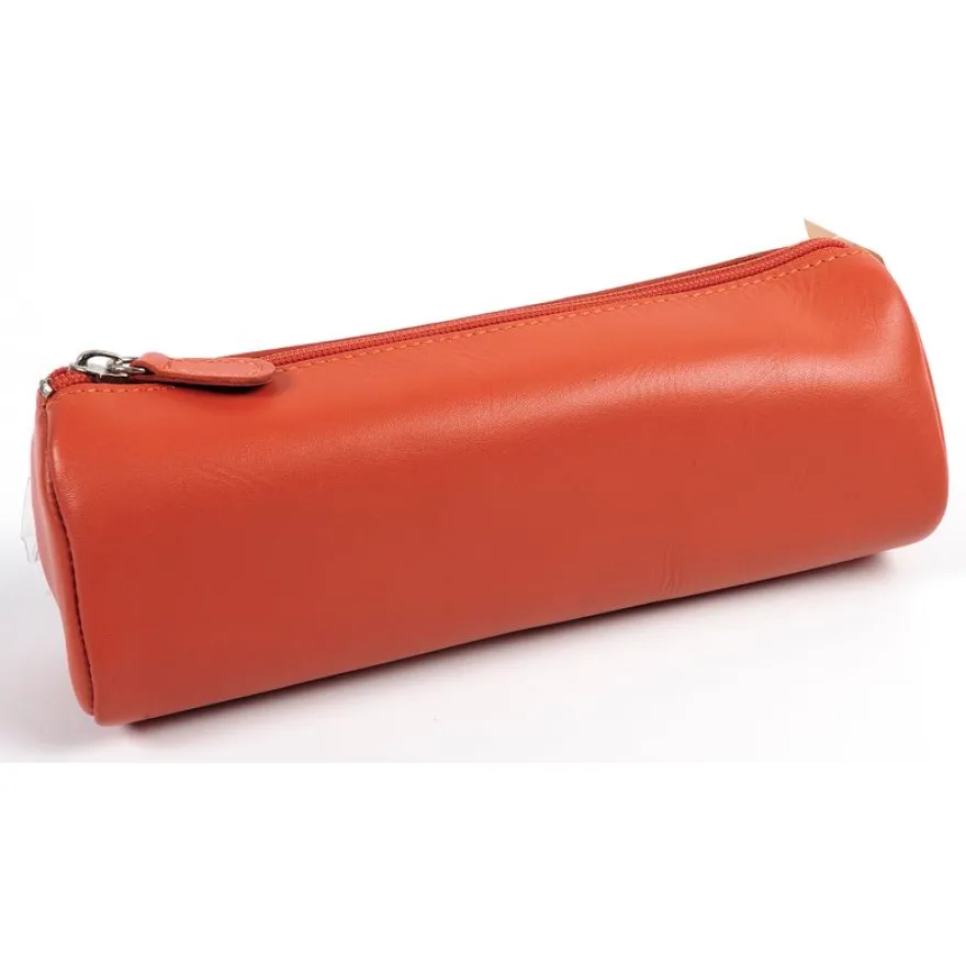 Quo Vadis - Trousse - Trapèze - Satiny - 22x06x8,5 cm - Cuir pleine fleur de vachette - 1 compartiment(s)