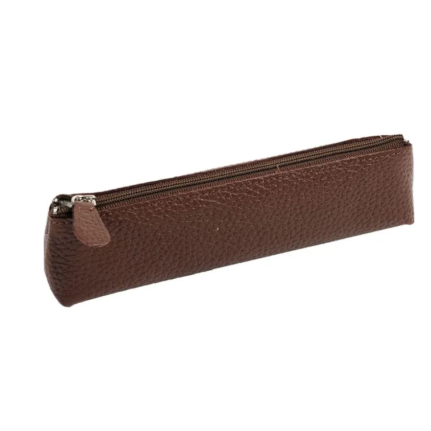 Quo Vadis - Trousse - Trapèze - Goya - 18x3,5x5 cm - Cuir pleine fleur de vachette - 1 compartiment(s)