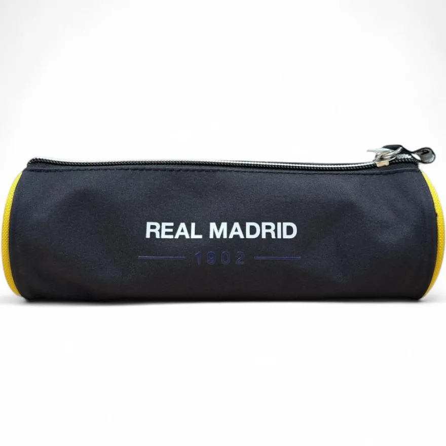 Quo Vadis - Trousse scolaire - Ronde - Real Madrid - 23x8x8 cm - Toile (polyester) - 1 compartiment(s)