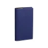 Quo Vadis Club 17 - Répertoire carnet d'adresses 8,8 x 17 cm - ligné - bleu
