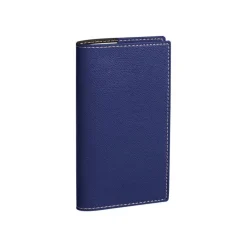 Quo Vadis Club 17 - Répertoire carnet d'adresses 8,8 x 17 cm - ligné - bleu