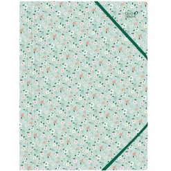 Quo Vadis Daisy - Chemise à élastique poétique rose - 24 x 32 cm