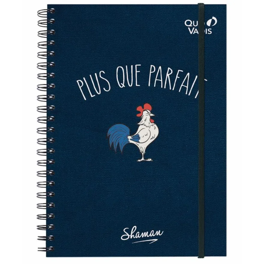 Quo Vadis Shaman - Carnet de notes à élastiques A5