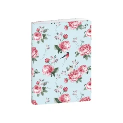Quo Vadis Stylish - Carnet de notes - 15 x 21 cm - pointillés/ligné - tapisserie