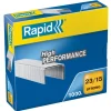 Rapid - Boîte de 1000 Agrafes 23/15 - jusqu'à 120 feuilles - acier galvanisé