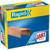 Rapid - Boîte de 5000 Agrafes cuivrées - JAKY 6 - jusqu'à 20 feuilles