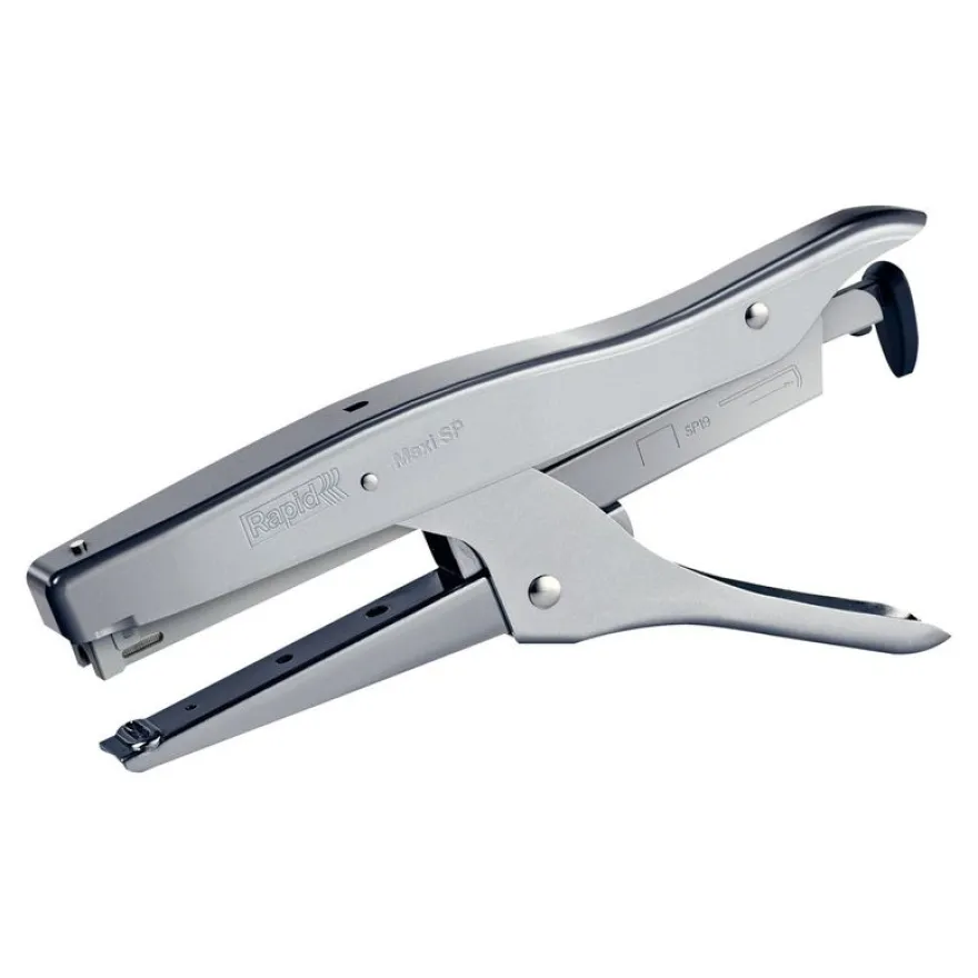 Rapid - Pince Agrafeuse Maxi SP chromée - capacité de 20 feuilles - agrafes SP19