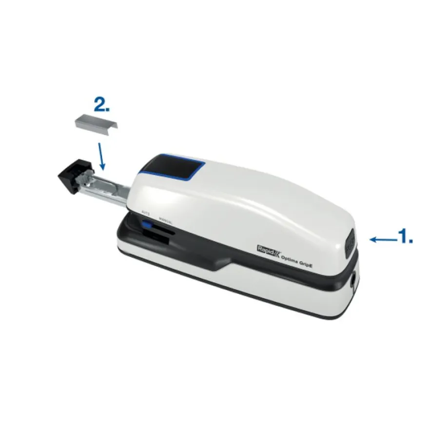 Rapid Optima Grip - Agrafeuse électrique - capacité de 20 feuilles - agrafes Optima HD56
