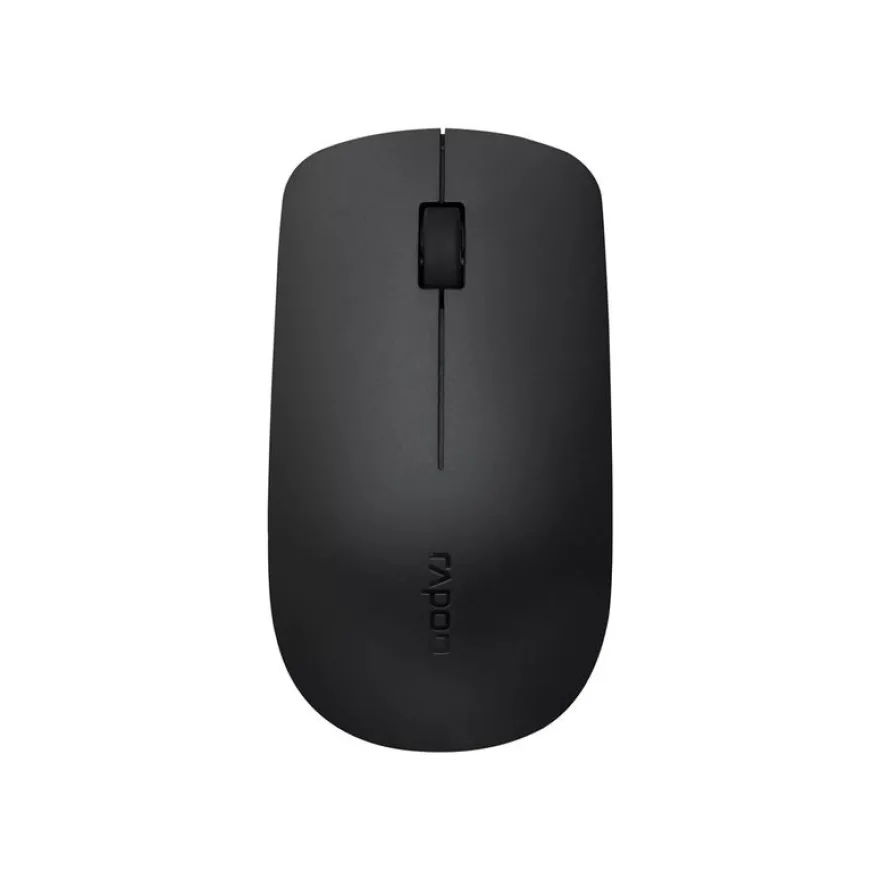 Rapoo M20 Plus Silent - Souris sans fil - optique - noir