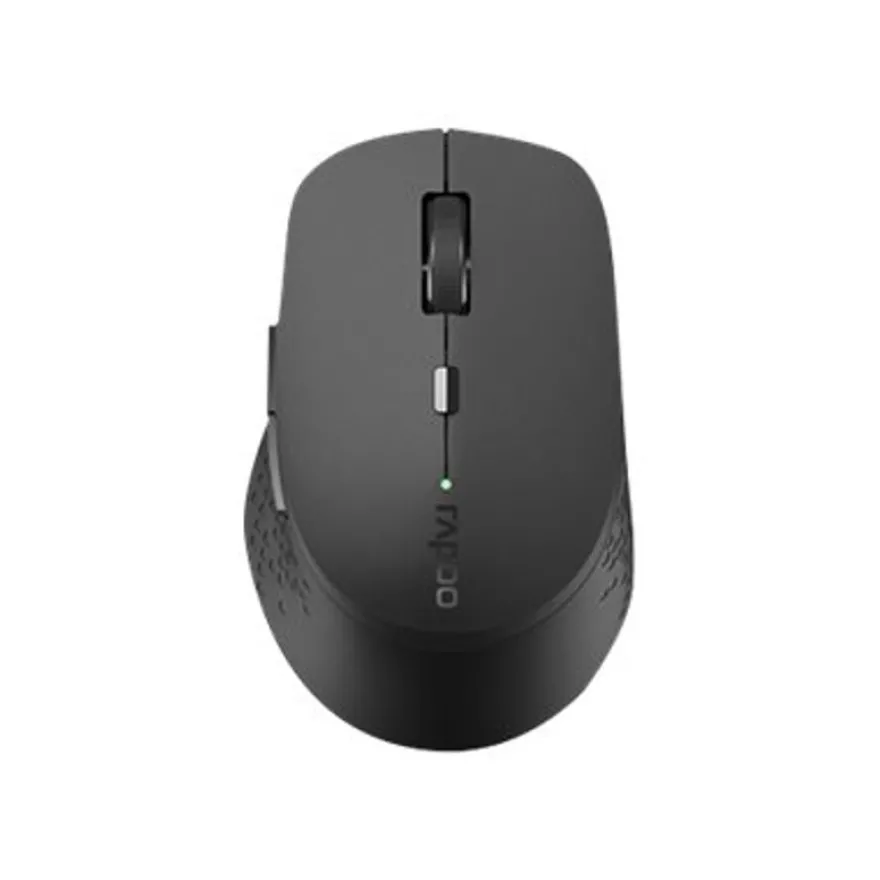 Rapoo M300 Silent - Souris sans fil - gris foncé