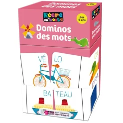 Récré en boîte - Dominos des mots