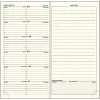 Recharge pour agenda SAS 17 - 1 semaine sur 1 page - 9 x 17,5 cm - Exacompta