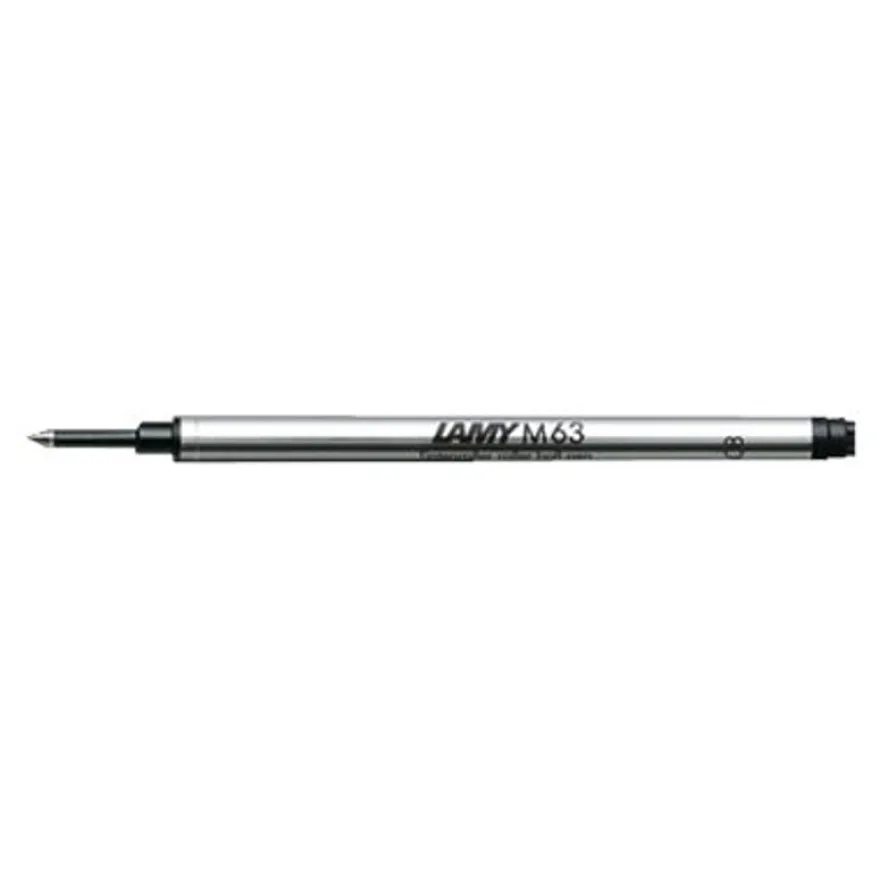 Recharge rollerball LAMY M63 – Encre bleue - épaisseur moyenne - compatible avec les stylos LAMY 2000, Accent, AL-star, CP 1, Logo, Lx, Safari, Scala et Studio