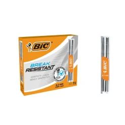 Recharges pour porte-mine BIC Break Resistant avec une mine imprégnée de nano-diamants - 12 tubes de 6 mines