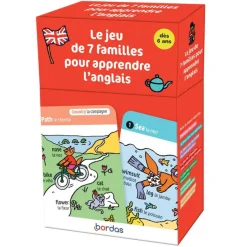 Recre en boite - le jeu des 7 familles pour apprendre l'anglais