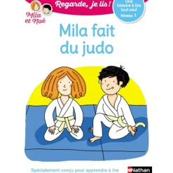 Regarde, je lis ! Mila fait du judo - Niveau 1 - Une histoire à lire tout seul