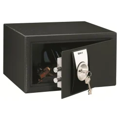 Reskal SM 1 - Coffre-fort 9,9L à clé - acier noir