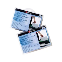 Rexel 12 feuilles lubrifiantes pour destructeur de documents