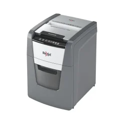 Rexel Optimum Auto+ 100M - destructeur de documents coupe croisée microparticules - 100 feuilles - Corbeille 34 litres