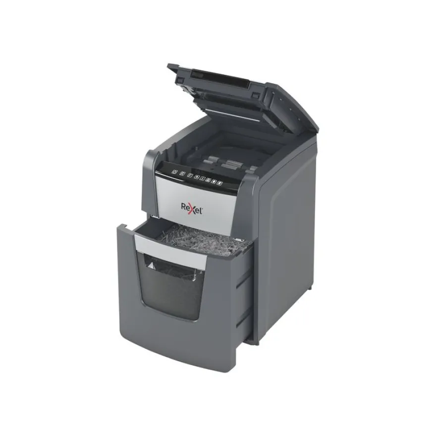 Rexel Optimum AutoFeed+ 90X - Destructeur de documents - coupe croisée - 4 x 28 mm - P-4