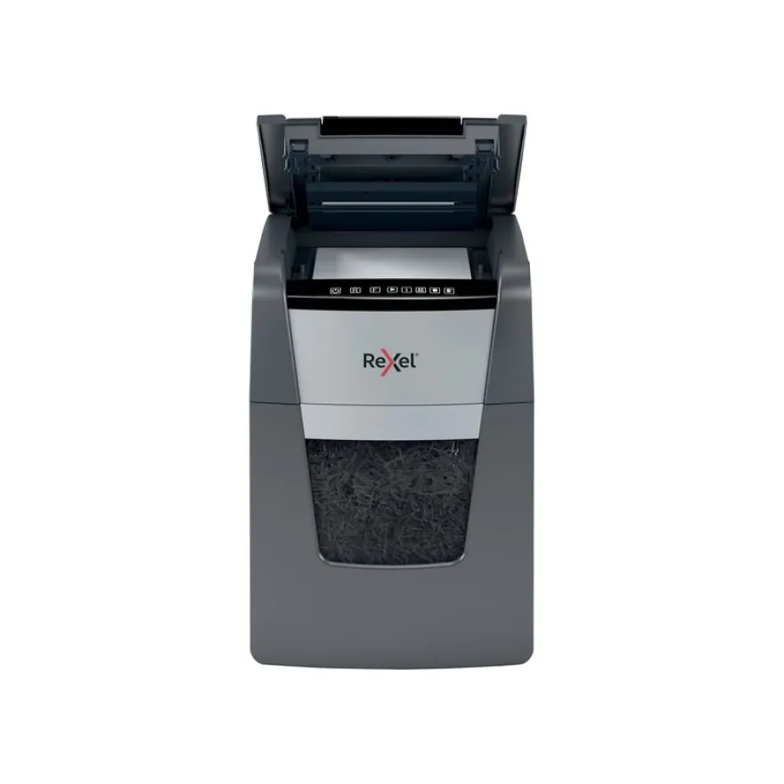 Rexel Optimum AutoFeed+ 90X - Destructeur de documents - coupe croisée - 4 x 28 mm - P-4