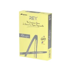 Rey Adagio - Papier couleur - A4 (210 x 297 mm) - 80 g/m² - Ramette de 500 feuilles - jaune canari