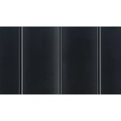 Réhausse pour armoire à rideaux metalliques - L120 x H43 x P43cm - corps noir/rideau noir