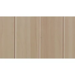 Réhausse pour armoire à rideaux metalliques - L120 x H43 x P43cm - corps alu:/rideau érable