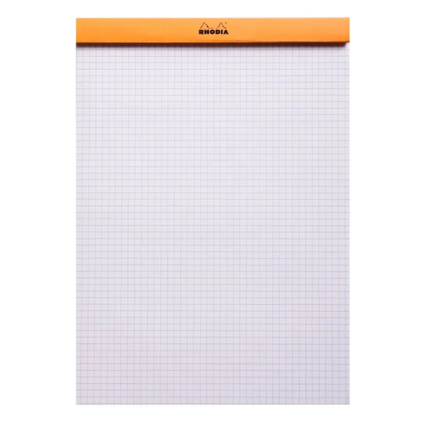 Rhodia - 2 Blocs notes N°18 - 80 feuilles - 80 g - petits carreaux + 1 gratuit