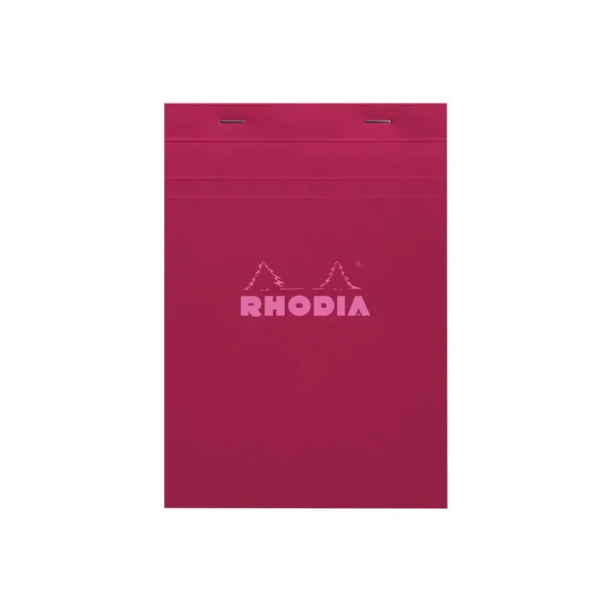 RHODIA - Bloc note - A5 (148 x 210 mm) - 80 feuilles / 160 pages - petits carreaux - couvertures aux couleurs assorties