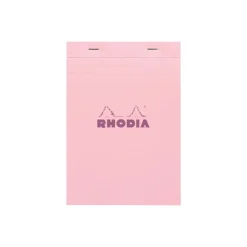 RHODIA - Bloc note - A5 (148 x 210 mm) - 80 feuilles / 160 pages - petits carreaux - couvertures aux couleurs assorties