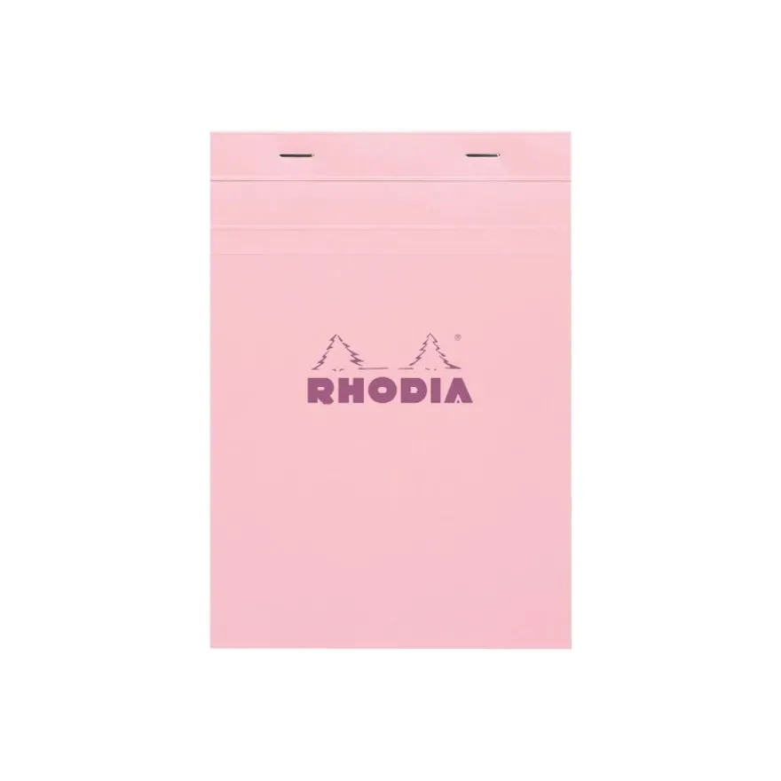 RHODIA - Bloc note - A5 (148 x 210 mm) - 80 feuilles / 160 pages - petits carreaux - couvertures aux couleurs assorties