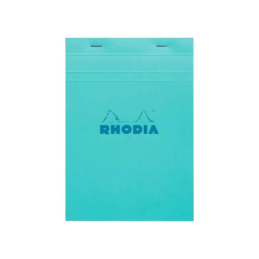 RHODIA - Bloc note - A5 (148 x 210 mm) - 80 feuilles / 160 pages - petits carreaux - couvertures aux couleurs assorties