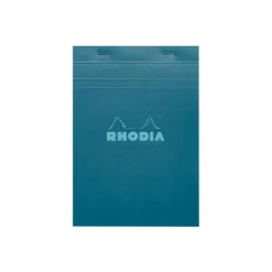 RHODIA - Bloc note - A5 (148 x 210 mm) - 80 feuilles / 160 pages - petits carreaux - couvertures aux couleurs assorties