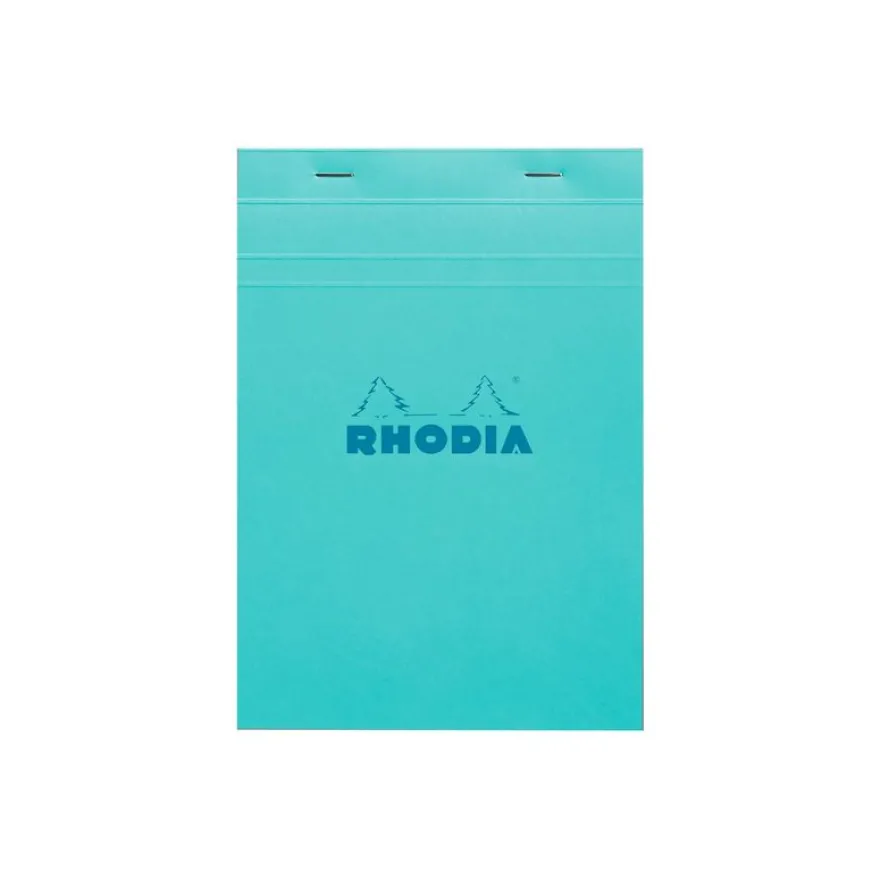 RHODIA - Bloc note - A5 (148 x 210 mm) - 80 feuilles / 160 pages - petits carreaux - couvertures aux couleurs assorties