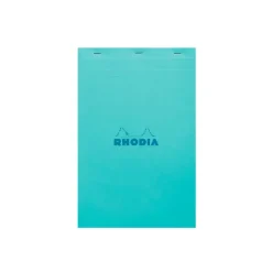 RHODIA - Bloc note - A4 Plus (210 x 318 mm) - 80 feuilles - petits carreaux - couvertures aux couleurs assorties