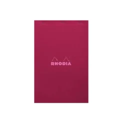 RHODIA - Bloc note - A4 Plus (210 x 318 mm) - 80 feuilles - petits carreaux - couvertures aux couleurs assorties