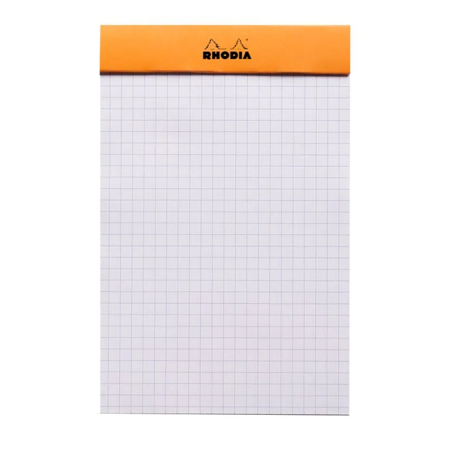 Rhodia - Bloc notes - 11 x 17 cm - petits carreaux - 80g