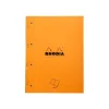 RHODIA - Bloc notes - A4 + (22,3 x 29,7 cm) - 160 pages - grands carreaux - perforés
