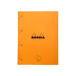 RHODIA - Bloc notes - A4 + (22,3 x 29,7 cm) - 160 pages - grands carreaux - perforés