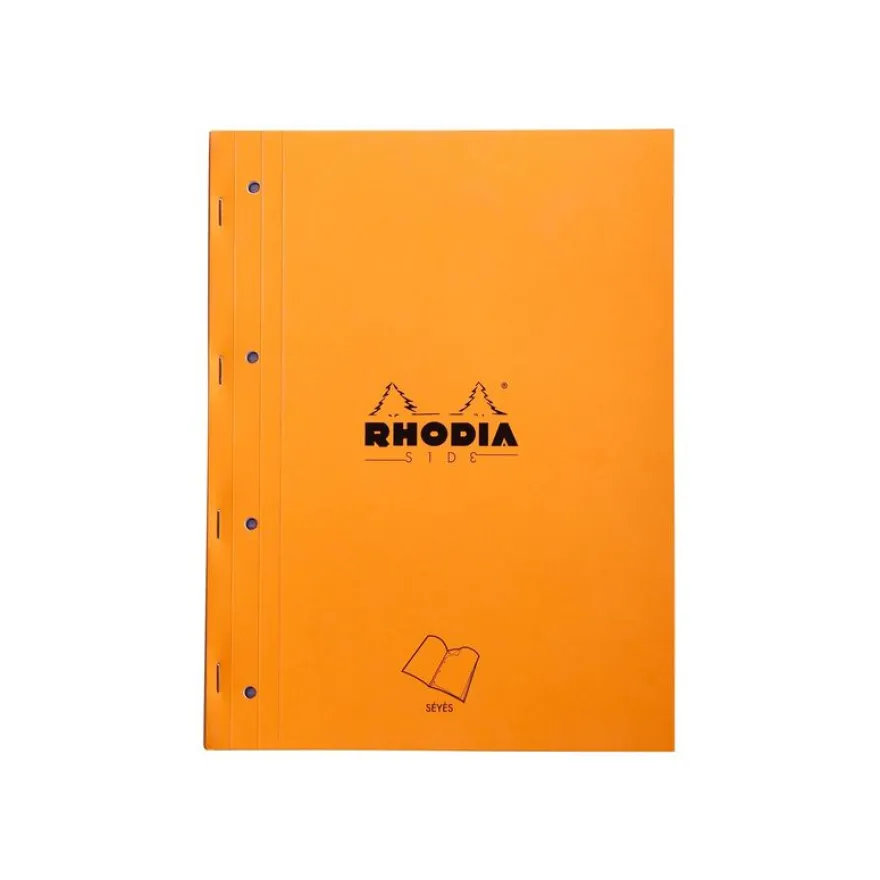 RHODIA - Bloc notes - A4 + (22,3 x 29,7 cm) - 160 pages - grands carreaux - perforés