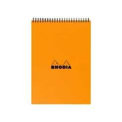 Rhodia - Bloc notes à spirale - A4 - 80 pages - petits carreaux