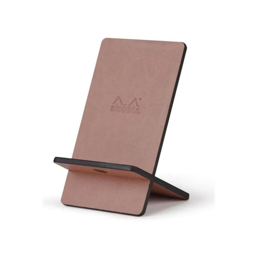 RHODIA - Socle pour téléphone portable - bois de rose