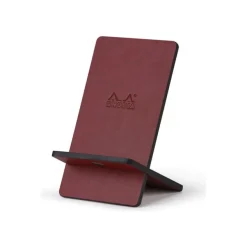 RHODIA - Socle pour téléphone portable - lie de vin