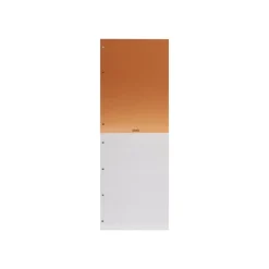 Rhodia Basics - Bloc notes - A4 - 160 pages - grands carreaux - 80g - orange