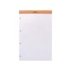 Rhodia Basics - Bloc notes - A4 + - 160 pages - petits carreaux - 80g - perforé