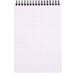 Rhodia Classic - Bloc notes à spirales - A5 - 80 pages - petits carreaux - à spirales